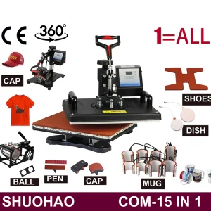 15 in 1 Heat Pen Press Printer