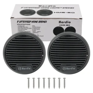 140W Two-Way Marine Waterproof Stereo Mini Speaker